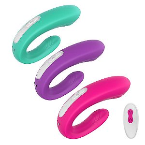 VIBRADOR DE CASAL COM CONTROLE REMOTO ENJOY-RCT S-HANDE