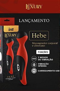 MASSAGEADOR CORPORAL E CLITORIANO VARINHA MÁGICA HEBE LUXURY INTT