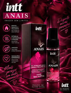 GEL EXCITANTE ANAL QUENTE E PULSANTE ANAIS 17ML INTT