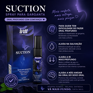 SPRAY PARA GARGANTA PROFUNDA SUCTION 15ML INTT