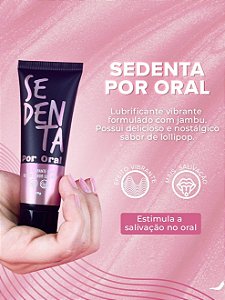 GEL COMESTIVEL VIBRANTE SEDENTA POR ORAL LOLLIPOP 50G PEPPER BLEND