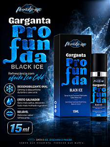 SPRAY GARGANTA PROFUNDA BLACK ICE 15ML PROVOKE-ME