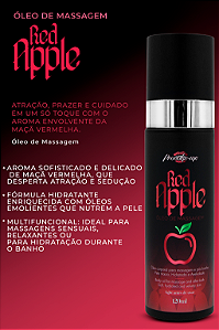 ÓLEO DE MASSAGEM RED APPLE 120ML PROVOKE-ME