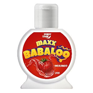GEL COMESTÍVEL PARA ORAL MAXX BABALOO 20G PEPPER BLEND