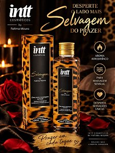 ÓLEO PARA MASSAGEM SENSUAL SELVAGEM 130ML INTT