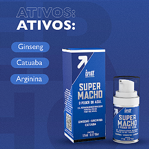 GEL POTENCIALIZADOR MASCULINO SUPER MACHO 17ML INTT
