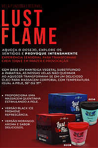 VELA FUNCIONAL BEIJÁVEL BLACK ICE LUST FLAME 35G PROVOKE-ME