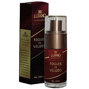 GEL DESLIZANTE SILICONADO TOQUES DE VELUDO 30GR LUXXXO