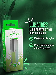 LUBRIFICANTE COM JAMBU E APLICADOR LUB VIBES MENTA 5G INTT WELLNESS