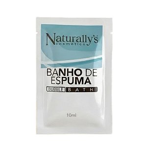 ESPUMA DE BANHO SACHE 10ML NATURALLY'S