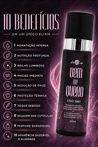 ELIXIR HIDRATANTE MULTIFUNCIONAL 10X1 BEM ME QUERO 120ML PROVOKE-ME