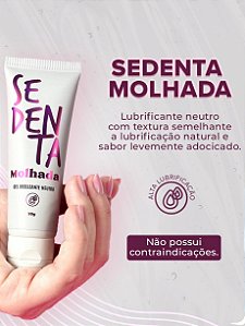 GEL DESLIZANTE NEUTRO SEDENTA MOLHADA 50G PEPPER BLEND