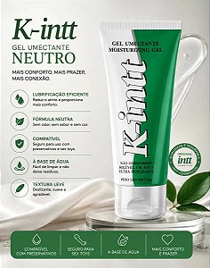 GEL LUBRIFICANTE NEUTRO SEM ODOR K-INTT 50G INTT