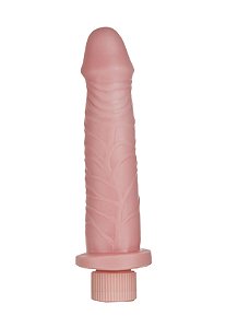 PENIS C/ VIBRO CONTROLE INTERNO 17X4 CM HOT FLOWERS