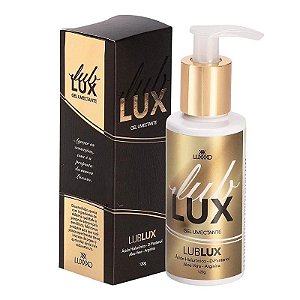 LUBRIFICANTE COM ÁCIDO HIALURÔNICO, D-PANTENOL E ALOE VERA LUB LUX 120GR LUXXXO