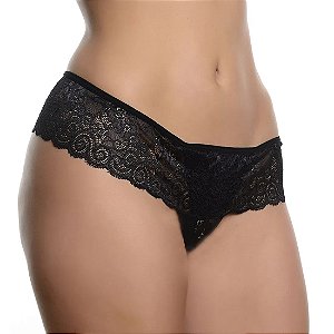 CALCINHA TAILANDESA EM RENDA COM PÉROLAS HOT