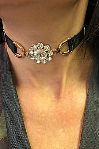 CHOCKER LUXO FLOWERS