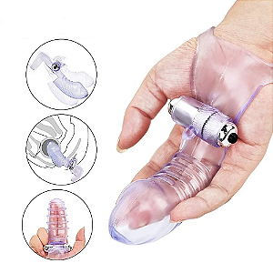 CAPA DEDAL VIBRADOR 10 VIBRAÇÕES