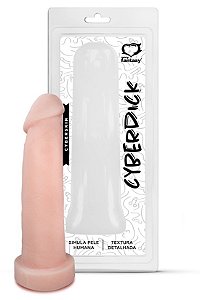 CAPA EM CYBERSKIN CYBERDICK 21 X 6CM SEXY FANTASY