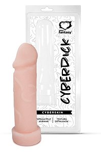 CAPA PENIANA EM CYBERSKIN 18 X 5CM CYBERDICK SEXY FANTASY