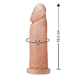PÊNIS TRADICONAL 15,3X4,5CM