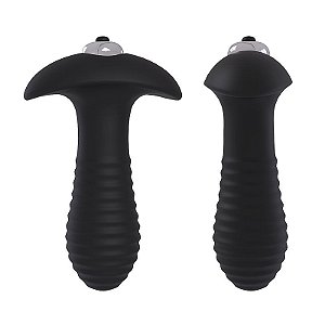 PLUG ANAL COM VIBRAÇÃO SPIRAL S-HANDE