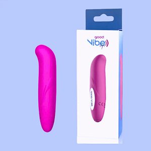 VIBRADOR PONTO G GOLFINHO RECARREGAVEL 10 VIBRAÇÕES GOOD VIBE