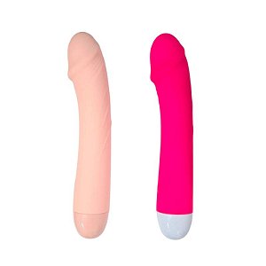 MINI VIBRADOR FORMATO PÊNIS RECARREGAVEL