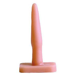 PLUG ANAL EM SILICONE 10,5 X 2 CM HOT FLOWERS