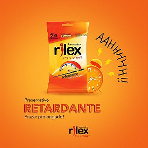 PRESERVATIVO LUBRIFICADO RETARDANTE 3 UNIDADES RILEX