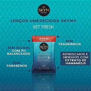 LENÇO ÍNTIMO UMEDECIDO SKYN BLOWTEX