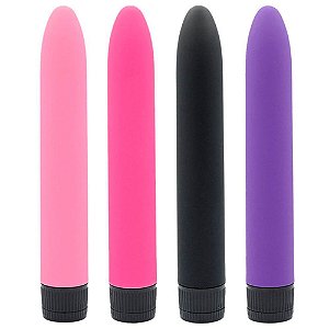 VIBRADOR PERSONAL SILICONE TOQUE MACIO 17 X 2,5 CM VIBE