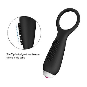 ANEL PENIANO COM VIBRADOR DUETS S-HANDE