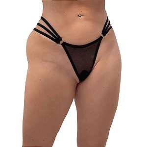 CALCINHA PREDADORA EM TULE HOT