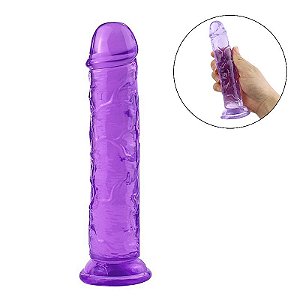 PÊNIS REALISTICO EM SILICONE COM VENTOSA 16,0X3,0 CM SI