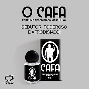 PERFUME AFRODISÍACO MASCULINO O CAFA 5ML SEXY FANTASY