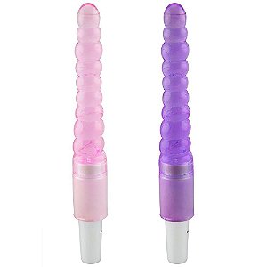 VIBRADOR BASTÃO BULBS ESCALONADO JELLY