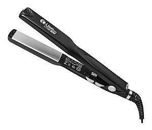 Prancha Chapinha Cabelo Tittan 500f Lion Bivolt Preta 110V/230V Preto