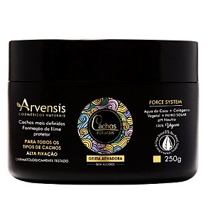 Geleia Ativadora Cachos Alta Fixação Arvensis Vegana 250g