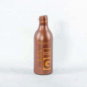 Prohall Máscara Matiza Morena Brown Gloss  Iluminada 500ml