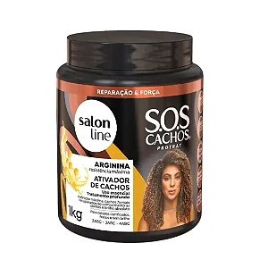ATIVADOR CACHOS 1kg SOS ARGININA CREME PENTEAR