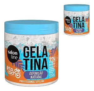 Gelatina Todecacho Definição Natural 550g  Salon Line