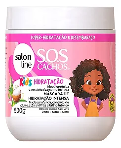 Máscara Capilar SOS Cachos Kids 500g Salon Line