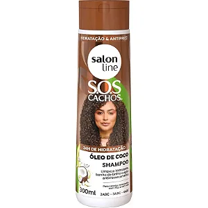 Shampoo SOS Cachos Coco 300ml Salon Line