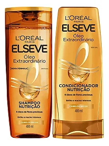 Kit Shampoo Condicionador Elseve Óleo Extraordinário 400ml