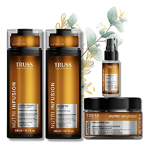 Kit Truss Nutri Infusion Sh Cond 300ml Masc 180g Óleo 60ml D