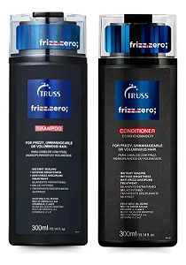 Kit Shampoo Condicionador 300ml Truss Frizz Zero D