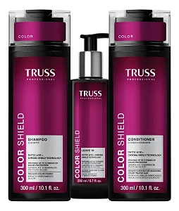 Kit Shampoo Condicionador 300ml Leave-in Color Shield