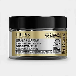 Máscara Tratamento Capilar No Metal Truss Original 180g