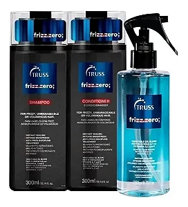 Kit Truss Frizz Zero Sh 300ml Cond 300ml Máscara 260ml